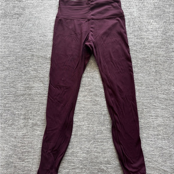 lululemon athletica Women's Leggings - Red, Purple, Gray - Picture 6 of 15